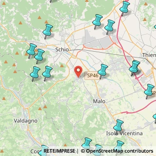 Mappa Via Trento Trieste, 36030 San Vito di Leguzzano VI, Italia (6.9605)