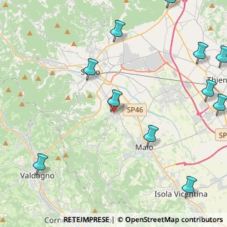 Mappa Via Trento Trieste, 36030 San Vito di Leguzzano VI, Italia (6.14545)