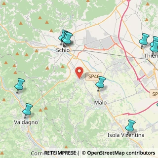 Mappa Via Trento Trieste, 36030 San Vito di Leguzzano VI, Italia (6.14667)