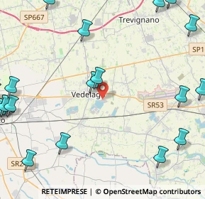 Mappa M2MJ+5X, 31050 Vedelago TV, Italia (6.684)