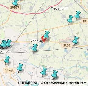 Mappa M2MJ+5X, 31050 Vedelago TV, Italia (6.8055)