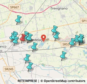 Mappa M2MJ+5X, 31050 Vedelago TV, Italia (4.6215)