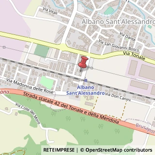 Mappa Piazza Santuario, 16, 24061 Albano Sant'Alessandro, Bergamo (Lombardia)