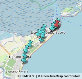 Mappa Via Carinzia, 33054 Lignano Sabbiadoro UD, Italia (1.42211)