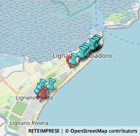 Mappa Via Carinzia, 33054 Lignano Sabbiadoro UD, Italia (1.494)