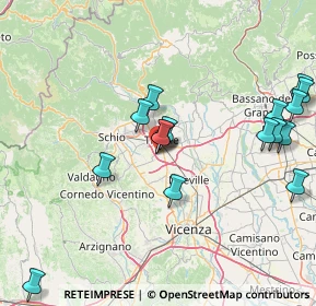 Mappa Viale dell'Economia, 36016 Thiene VI, Italia (17.27688)