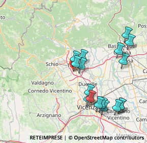 Mappa Viale dell'Economia, 36016 Thiene VI, Italia (16.49)