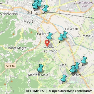 Mappa Via San Rocco, 36030 San Vito di Leguzzano VI, Italia (3.0485)