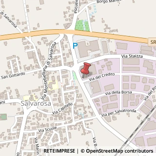 Mappa Via del Credito, 1, 31033 Castelfranco Veneto, Treviso (Veneto)