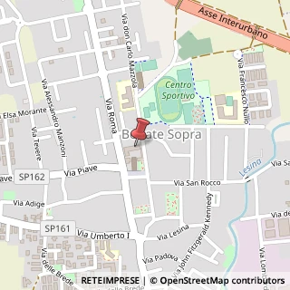 Mappa Via San Francesco D'Assisi, 5, 24040 Bonate Sopra, Bergamo (Lombardia)