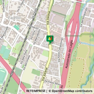 Mappa Via Varese, 77, 21013 Gallarate, Varese (Lombardia)