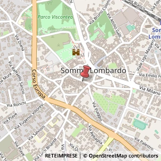Mappa Via Gallidabino Cesare, 1, 21019 Somma Lombardo, Varese (Lombardia)