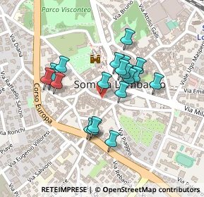 Mappa Via Gallidabino Cesare, 21019 Somma Lombardo VA, Italia (0.1815)