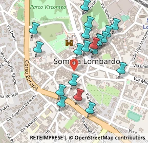 Mappa Via Gallidabino Cesare, 21019 Somma Lombardo VA, Italia (0.2345)