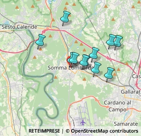 Mappa Via Rughetta, 21019 Somma Lombardo VA, Italia (2.78727)