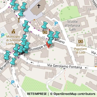 Mappa Via Giuseppe Verdi, 21019 Somma Lombardo VA, Italia (0.08077)