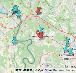 Mappa Via Murè, 21019 Somma Lombardo VA, Italia (5.08333)