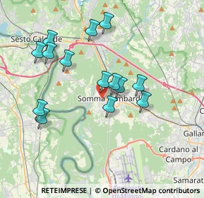 Mappa Via Murè, 21019 Somma Lombardo VA, Italia (3.49429)