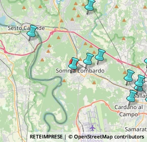 Mappa Via Murè, 21019 Somma Lombardo VA, Italia (5.37)