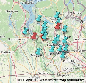 Mappa Via Murè, 21019 Somma Lombardo VA, Italia (11.37474)