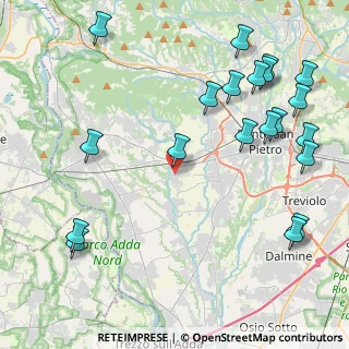 Mappa Via Castegnate, 24030 Terno D'isola BG, Italia (5.4345)