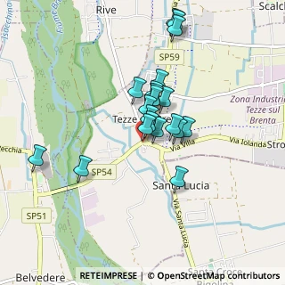 Mappa SP 54, 36056 Tezze sul Brenta VI (0.6965)