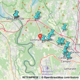 Mappa Via Vignola, 21019 Somma Lombardo VA, Italia (4.928)