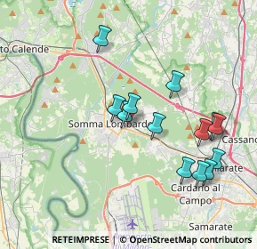 Mappa Via IV Novembre, 21019 Somma Lombardo VA, Italia (3.66077)