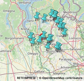 Mappa Via IV Novembre, 21019 Somma Lombardo VA, Italia (12.1335)