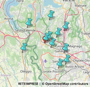 Mappa Via IV Novembre, 21019 Somma Lombardo VA, Italia (6.21182)