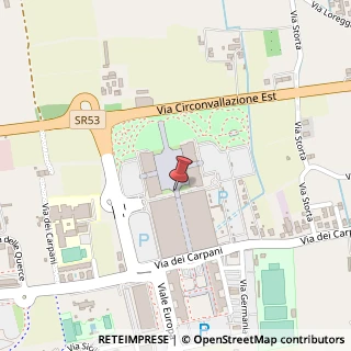 Mappa Piazza della Serenissima, 24, 31033 Castelfranco Veneto, Treviso (Veneto)