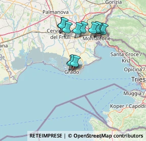 Mappa Isola le Cove, 34073 Grado GO, Italia (12.135)