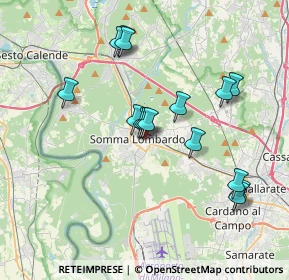 Mappa Via E. Fuser, 21019 Somma Lombardo VA, Italia (3.42667)