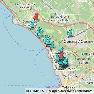 Mappa SS 14, 34136 Trieste TS, Italia (1.7595)