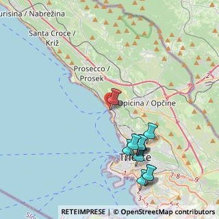 Mappa SS 14, 34136 Trieste TS, Italia (4.55364)