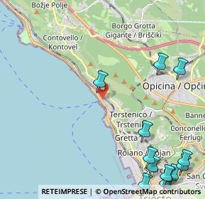 Mappa SS 14, 34136 Trieste TS, Italia (3.28077)