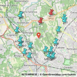Mappa Via Santa Maria, 20823 Lentate sul Seveso MB, Italia (2.47526)
