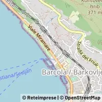 Mapa Trieste