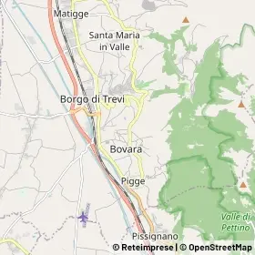 Mappa Trevi
