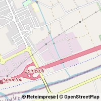 Mapa Spinetoli