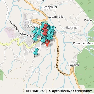 Mappa Via San Filippo, 58031 Arcidosso GR, Italia (0.26207)