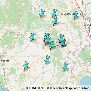 Mappa Via delle Ginestre, 58031 Arcidosso GR, Italia (14.37267)