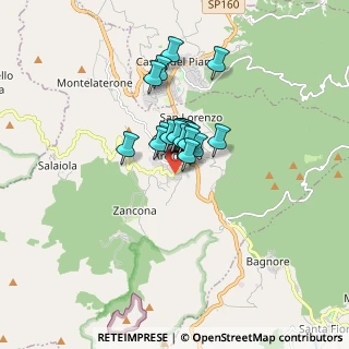 Mappa Via delle Ginestre, 58031 Arcidosso GR, Italia (0.9545)