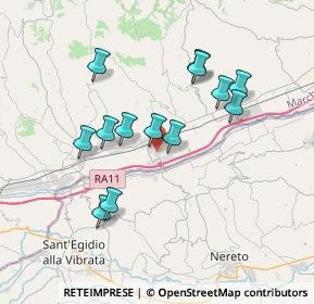 Mappa 63078 Pagliare AP, Italia (3.42154)