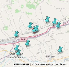 Mappa 63078 Pagliare AP, Italia (4.08909)