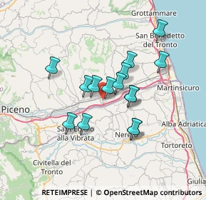 Mappa 63078 Pagliare AP, Italia (5.71867)