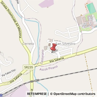 Mappa Via Olimpica, 16, 63081 Castorano AP, Italia, 63081 Castorano, Ascoli Piceno (Marche)