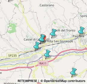 Mappa Contrada Cerreto, 63082 Cerreto AP, Italia (2.85636)