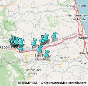 Mappa 63082 Cerreto AP, Italia (7.806)