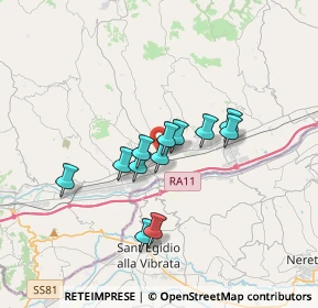 Mappa Contrada Cerreto, 63082 Cerreto AP, Italia (2.6675)